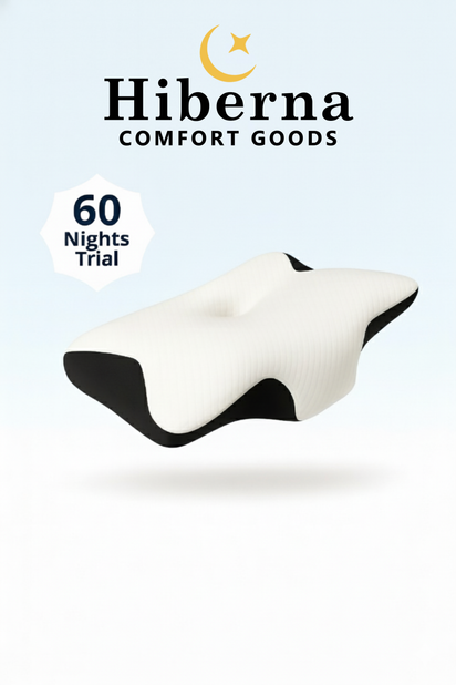 DeepRest® Ergonomic Cooling Memory Foam Neck Pillow